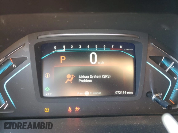 2020 Honda Odyssey EX-L z VIN 5FNRL6H70LB028163, wystawiony jako Copart lot #53289695 z przebiegiem 72 114 mil mil oraz Szkoda całkowita • Salvage title. Historia ofert i sprzedaży dostępna na DreamBid. Obrazek 9.