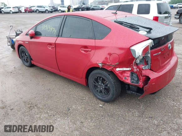 2015 Toyota Prius Four z VIN JTDKN3DU9F1876979, wystawiony jako IAAI lot #42313474 z przebiegiem 193 380 mil mil oraz . Historia ofert i sprzedaży dostępna na DreamBid. Obrazek 3.