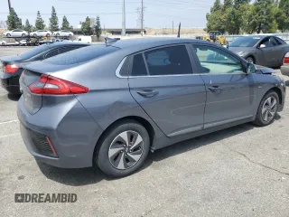 2019 Hyundai Ioniq SEL z VIN KMHC75LC5KU139477, wystawiony jako Copart lot #55278235 z przebiegiem 86 198 mil mil oraz Szkoda całkowita • Salvage title. Historia ofert i sprzedaży dostępna na DreamBid. Obrazek 3.