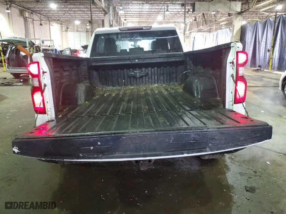 2019 Chevrolet Silverado 1500 Work Truck with VIN 1GCRYAEF7KZ186475, listed as a Copart auction lot 46179385 with 218,126 mi miles and Salvage Title. Bid and sale history available at carsss.com. Image 6.