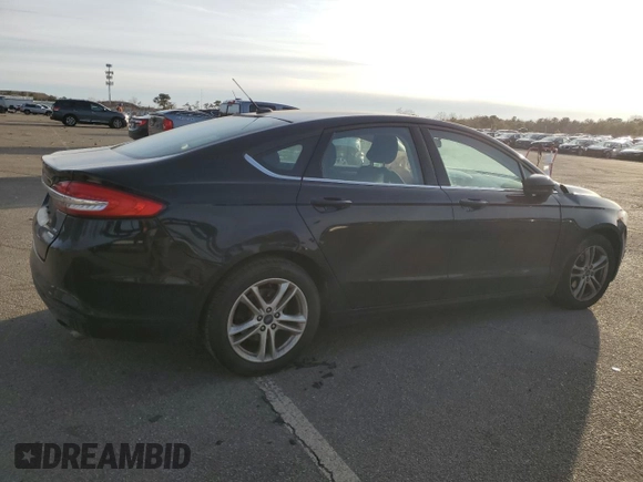 2018 Ford Fusion SE with VIN 3FA6P0HD0JR210070, listed as a Copart auction lot 43629525 with 161,373 mi miles and Salvage Title. Bid and sale history available at DreamBid. Image 3.