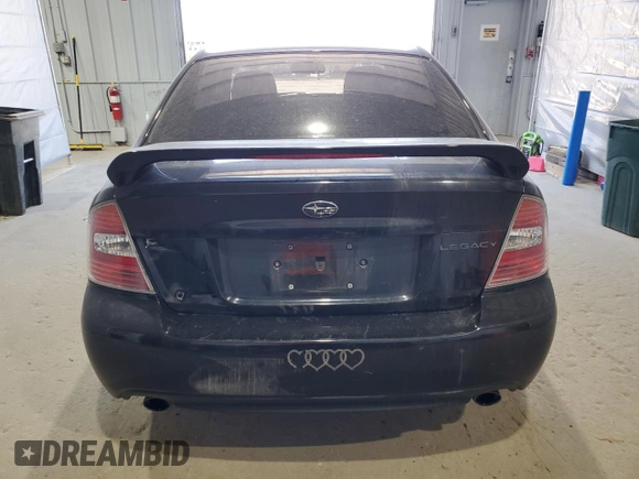 2007 Subaru Legacy Special with VIN 4S3BL616377211345, listed as a Copart auction lot 55385475 with 145,704 mi miles and Salvage title. Bid and sale history available at DreamBid. Image 6.