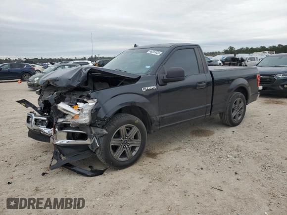 2020 Ford F-150 XL with VIN 1FTMF1CB6LKD83227, listed as a Copart auction lot 46553425 with 68,187 mi miles and Salvage Title. Bid and sale history available at carsss.com. Image 1.