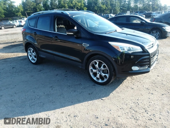 2013 Ford Escape Titanium z VIN 1FMCU9J96DUC20448, wystawiony jako IAAI lot #42663322 z przebiegiem 206 375 mil mil oraz . Historia ofert i sprzedaży dostępna na DreamBid. Obrazek 1.