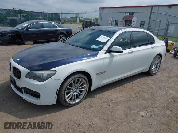 2011 BMW 7 Series 750Li xDrive with VIN WBAKC8C56BC433164, listed as a IAAI auction lot 42508021 with 130,143 mi miles and . Bid and sale history available at DreamBid. Image 2.