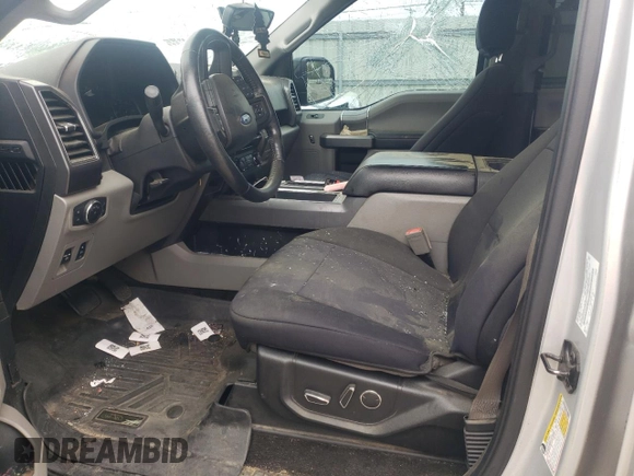 2018 Ford F-150 XL with VIN 1FTEW1C54JKD92360, listed as a Copart auction lot 51287875 with 0 mi miles and Salvage Title. Bid and sale history available at carsss.com. Image 7.