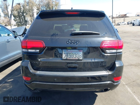 2020 Jeep Grand Cherokee Altitude with VIN 1C4RJFAGXLC416658, listed as a IAAI auction lot 41626758 with 56,527 mi miles. Bid and sale history available at carsss.com. Image 17.