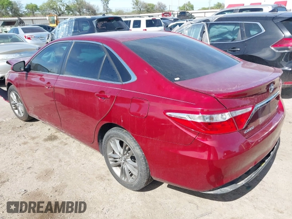 2017 Toyota Camry XLE with VIN 4T1BF1FK7HU796641, listed as a IAAI auction lot 41793040 with 117,282 mi miles. Bid and sale history available at carsss.com. Image 3.