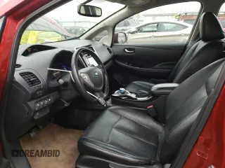 2015 Nissan LEAF SV with VIN 1N4AZ0CPXFC301245, listed as a Copart auction lot 45902623 with 75,831 mi miles. Bid and sale history available at carsss.com. Image 7.