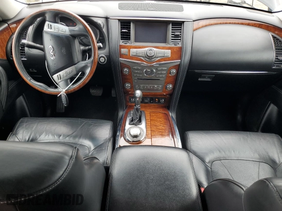 2015 Infiniti QX80 with VIN JN8AZ2NE0F9085926, listed as a Copart auction lot 51132465 with 187,900 mi miles and Salvage Title. Bid and sale history available at carsss.com. Image 8.