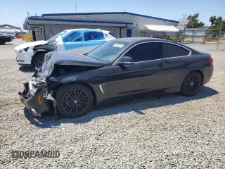 2014 BMW 4 Series 428i z VIN WBA3N3C57EF712370, wystawiony jako Copart lot #63108215 z przebiegiem 151 779 mil mil oraz Szkoda całkowita • Salvage title. Historia ofert i sprzedaży dostępna na DreamBid. Obrazek 1.