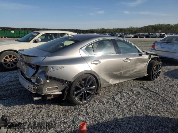 2022 Lexus IS 350 F Sport z VIN JTHGZ1B23N5051302, wystawiony jako Copart lot #51475755 z przebiegiem 36 253 mil mil oraz Szkoda całkowita • Salvage title. Historia ofert i sprzedaży dostępna na DreamBid. Obrazek 3.