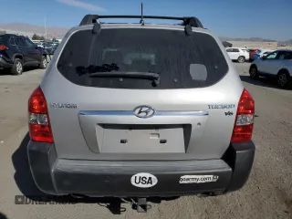 2006 Hyundai Tucson GLS with VIN KM8JN12D46U430686, listed as a Copart auction lot 76763504 with 145,104 mi miles and Salvage Title. Bid and sale history available at carsss.com. Image 6.