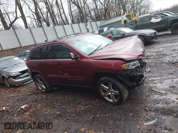 2018 Jeep Grand Cherokee Limited with VIN 1C4RJFBG9JC229424, listed as a IAAI auction lot 41208091 with 71,499 mi miles and . Bid and sale history available at DreamBid. Image 13.