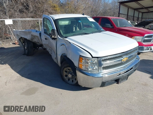 2012 Chevrolet Silverado 1500 LT with VIN 1GCNCSEA5CZ224973, listed as a IAAI auction lot 41715519 with 1 mi miles. Bid and sale history available at carsss.com. Image 1.