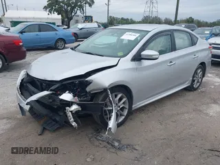 2015 Nissan Sentra SV with VIN 3N1AB7AP1FY321579, listed as a IAAI auction lot 41380306 with 84,888 mi miles and . Bid and sale history available at DreamBid. Image 2.
