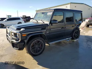 2017 Mercedes-Benz G-Class AMG G 63 with VIN WDCYC7DF8HX281415, listed as a Copart auction lot 46416195 with 68,577 mi miles and Clean Title. Bid and sale history available at carsss.com. Image 1.