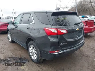 2020 Chevrolet Equinox LT with VIN 2GNAXUEV9L6229579, listed as a IAAI auction lot 41512031 with 96,446 mi miles and . Bid and sale history available at DreamBid. Image 3.