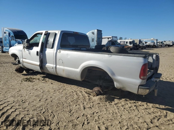 2003 Ford Super Duty F-250 XL with VIN 1FTNX21P23EC93545, listed as a Copart auction lot 79970334 with 0 mi miles and Salvage Title. Bid and sale history available at carsss.com. Image 2.