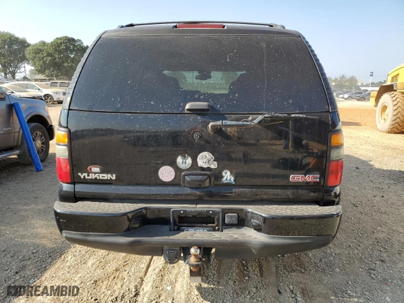 2005 GMC Yukon Denali with VIN 1GKEK63U25J236429, listed as a Copart auction lot 69346064 with 161,880 mi miles and Salvage Title. Bid and sale history available at carsss.com. Image 6.