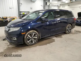 2019 Honda Odyssey Touring with VIN 5FNRL6H80KB505150, listed as a Copart auction lot 47620065 with 262,778 mi miles and Salvage Title. Bid and sale history available at carsss.com. Image 1.