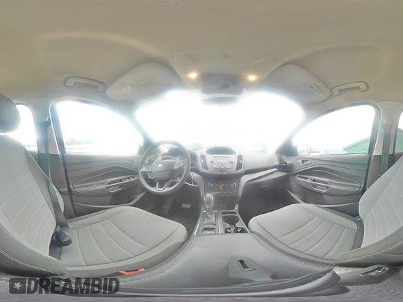 2017 Ford Escape S with VIN 1FMCU0F75HUB71106, listed as a Copart auction lot 60162455 with 61,645 mi miles and Salvage title. Bid and sale history available at DreamBid. Image 15.