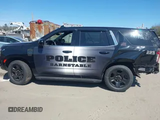 2023 Chevrolet Tahoe Commercial with VIN 1GNSKLED3PR430313, listed as a IAAI auction lot 42061257 with 22,824 mi miles and . Bid and sale history available at DreamBid. Image 14.