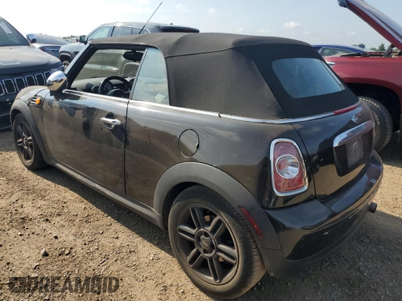 2011 MINI Convertible with VIN WMWZN3C57BT133547, listed as a Copart auction lot 64819375 with Not provided miles and Clean title. Bid and sale history available at DreamBid. Image 2.