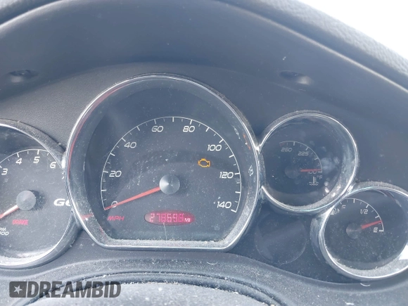 2007 Pontiac G6 with VIN 1G2ZG58N474197178, listed as a IAAI auction lot 41634550 with 278,698 mi miles. Bid and sale history available at carsss.com. Image 7.