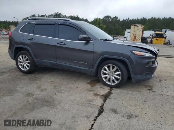 2016 Jeep Cherokee Limited with VIN 1C4PJLDB2GW158128, listed as a Copart auction lot 54537665 with 163,937 mi miles and Clean Title. Bid and sale history available at carsss.com. Image 4.