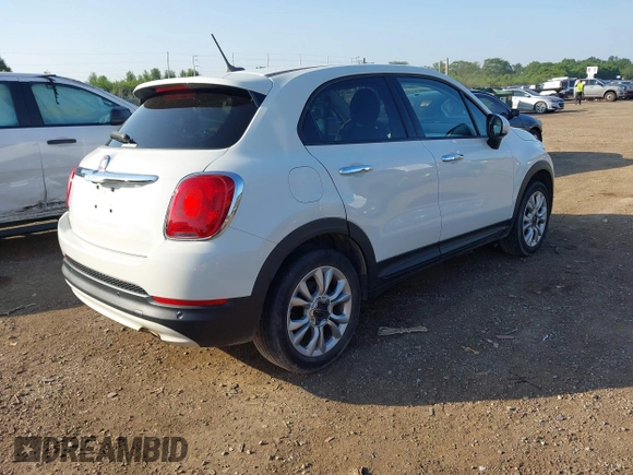 2016 FIAT 500X Easy with VIN ZFBCFXBT6GP362074, listed as a IAAI auction lot 42664201 with 109,121 mi miles and . Bid and sale history available at DreamBid. Image 4.