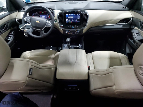 2022 Chevrolet Traverse LT Leather with VIN 1GNEVHKW1NJ126707, listed as a Copart auction lot 45018195 with 48,470 mi miles and Salvage Title. Bid and sale history available at carsss.com. Image 8.
