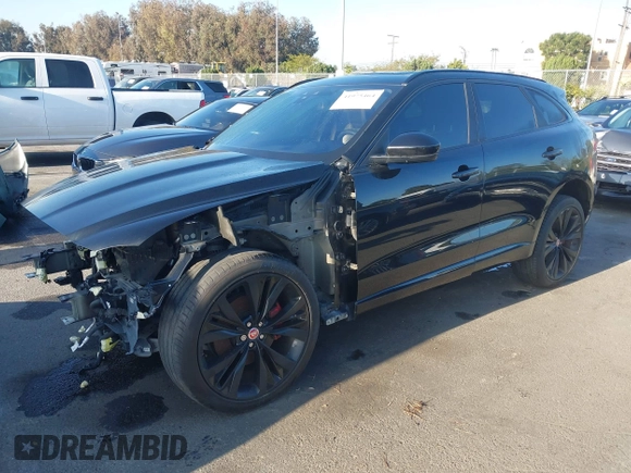 2018 Jaguar F-Pace S with VIN SADCM2FVXJA899997, listed as a IAAI auction lot 41975464 with 62,763 mi miles and . Bid and sale history available at DreamBid. Image 21.