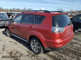 2011 Mitsubishi Outlander SE with VIN JA4AS3AW5BU019104, listed as a Copart auction lot 43281945 with 0 mi miles and Salvage Title. Bid and sale history available at carsss.com. Image 2.