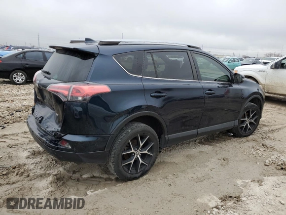 2017 Toyota RAV4 SE with VIN JTMNFREV7HJ142221, listed as a Copart auction lot 86334074 with 123,165 mi miles and Salvage title. Bid and sale history available at DreamBid. Image 3.