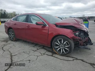2023 Chevrolet Malibu RS with VIN 1G1ZG5ST6PF207578, listed as a Copart auction lot 52134015 with 23,998 mi miles and Clean Title. Bid and sale history available at DreamBid. Image 4.