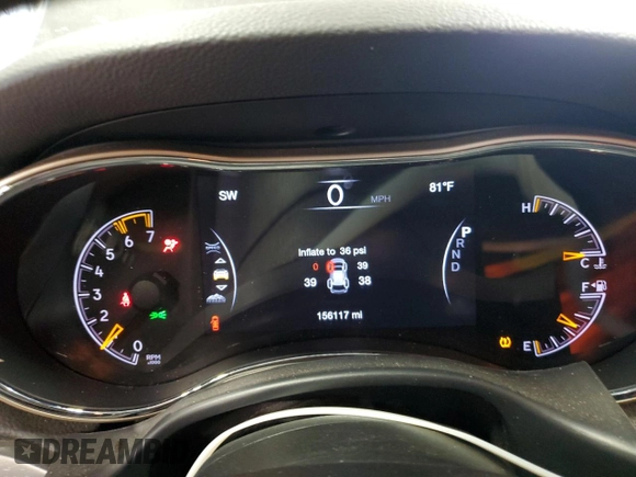 2017 Jeep Grand Cherokee Limited 75th Anniversary with VIN 1C4RJFBT4HC905477, listed as a Copart auction lot 63218505 with 156,117 mi miles and Non repairable. Bid and sale history available at DreamBid. Image 9.