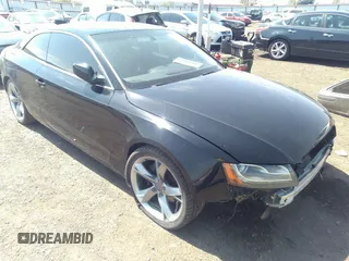 2011 Audi A5 Premium Plus with VIN WAULFAFR4BA028465, listed as a IAAI auction lot 40142852 with 82,765 mi miles and . Bid and sale history available at DreamBid. Image 1.