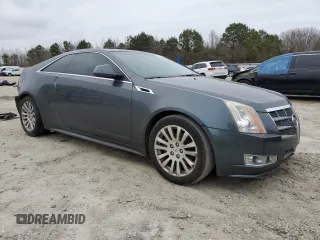 2011 Cadillac CTS Performance with VIN 1G6DK1EDXB0127616, listed as a Copart auction lot 49124605 with 129,882 mi miles and Salvage title. Bid and sale history available at DreamBid. Image 4.