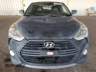 2014 Hyundai Veloster Turbo with VIN KMHTC6AE4EU209397, listed as a Copart auction lot 83094624 with 196,539 mi miles and Salvage Title. Bid and sale history available at carsss.com. Image 5.