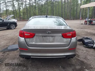 2015 Kia Optima SXL Turbo with VIN 5XXGR4A66FG393606, listed as a IAAI auction lot 42005693 with 194,747 mi miles and . Bid and sale history available at DreamBid. Image 16.