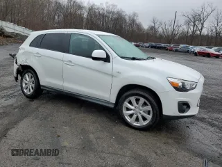2014 Mitsubishi Outlander Sport ES with VIN 4A4AR3AU7EE013604, listed as a Copart auction lot 50095695 with 64,120 mi miles and Salvage Title. Bid and sale history available at carsss.com. Image 4.
