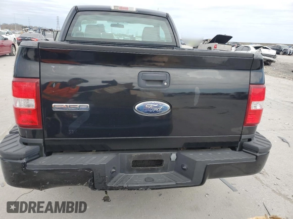 2006 Ford F-150 STX with VIN 1FTRF022X6KC52615, listed as a Copart auction lot 47594435 with 113,143 mi miles and Salvage Title. Bid and sale history available at carsss.com. Image 6.