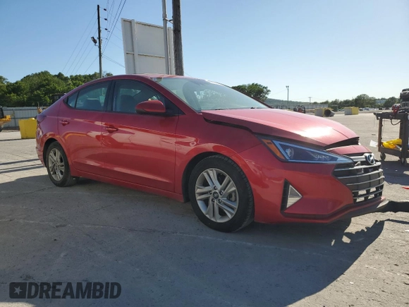 2020 Hyundai Elantra Value Edition z VIN 5NPD84LF5LH552702, wystawiony jako Copart lot #58124225 z przebiegiem 47 690 mil mil oraz Szkoda całkowita • Salvage title. Historia ofert i sprzedaży dostępna na DreamBid. Obrazek 4.