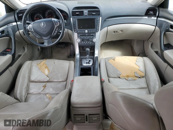2007 Acura TL with VIN 19UUA66247A008392, listed as a Copart auction lot 50346135 with 0 mi miles and Salvage Title. Bid and sale history available at carsss.com. Image 8.