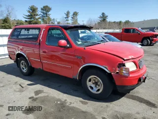 1998 Ford F-150 with VIN 1FTDF1727WNA09044, listed as a Copart auction lot 48848385 with 213,603 mi miles and Non repairable. Bid and sale history available at DreamBid. Image 4.