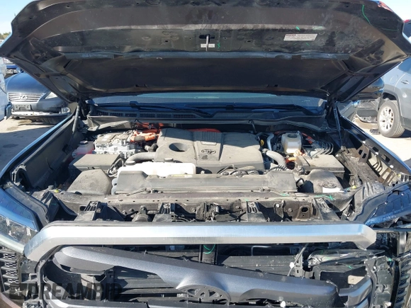 2023 Toyota Tundra Limited Hybrid with VIN 5TFJC5DB7PX032210, listed as a IAAI auction lot 41667443 with 18,390 mi miles and . Bid and sale history available at DreamBid. Image 10.
