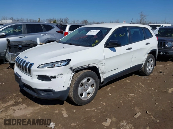 2016 Jeep Cherokee Sport with VIN 1C4PJMAS3GW306815, listed as a IAAI auction lot 41738271 with 50,627 mi miles and . Bid and sale history available at DreamBid. Image 17.