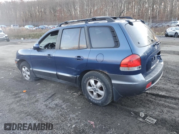 2006 Hyundai Santa Fe GLS with VIN KM8SC73D56U100308, listed as a Copart auction lot 83023344 with 161,230 mi miles and Salvage Title. Bid and sale history available at carsss.com. Image 2.