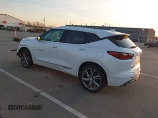 2021 Chevrolet Blazer Premier with VIN 3GNKBLRS6MS563360, listed as a IAAI auction lot 41760795 with 29,534 mi miles and . Bid and sale history available at DreamBid. Image 3.